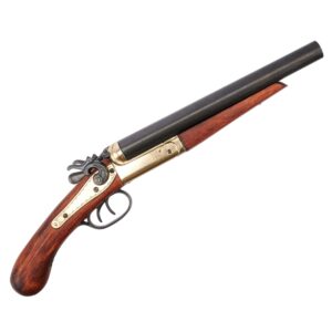 Декоративный пистолет PRE-1898 FLINTLOCK (Двуствольное укороченное ружье, США, 1868 г(1113)