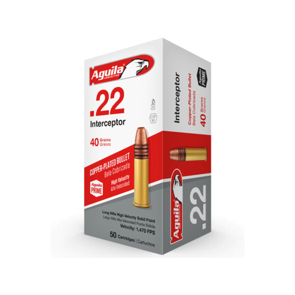 Патроны нарезные Aguila 22LR SP 1B222320