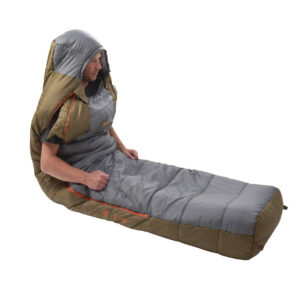 Спальный мешок RONIN-20 DEG LONG DUAL ZIPPER (1.6кг, 213*87, Grey/Haki)(51722220DZ)