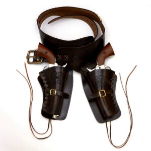 Декоративная кобура WESTERN HOLSTER (кобура на 2 револьвера)(704)