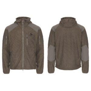 Куртка флисовая с капюшоном Grey, размер M 3016-5 (989-M)