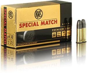 Патрон для нарезного оружия RWS (.22 l.r.) Premium Special Match (40grs)(2,59г)