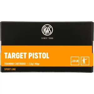 Патрон для нарезного оружия RWS (.22 l.r.) Sport Target Pistol (40grs)(2,6г)