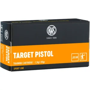 Патрон для нарезного оружия RWS (.22 l.r.) Sport Target Pistol (40grs)(2,6г)