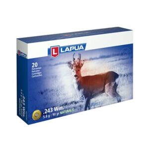 Патрон для нарезного оружия LAPUA (.243 Win.) NATURALIS (N509)(90grs)(5,83г.)