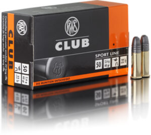Патрон для нарезного оружия RWS (.22 l.r.) Sport Club (40grs)(2,59г)