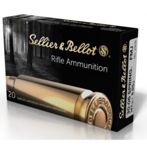 Патрон для нарезного оружия S&B (.30-06 Sprg.) (FMJ-2908)(147grs)(9,55г)