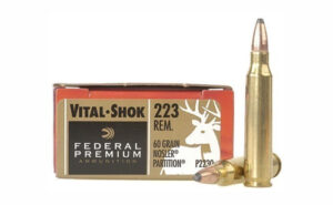 Патрон для нарезного оружия FEDERAL P (.223 Rem.) NOSLER PARTITION (NP)(60grs)(3,89г.)