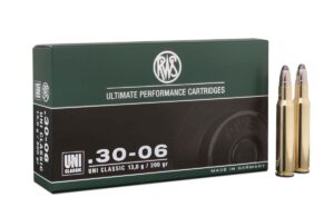 Патрон для нарезного оружия RWS (.30-06 Sprg.) UNI Classic (201grs)(13,0г)