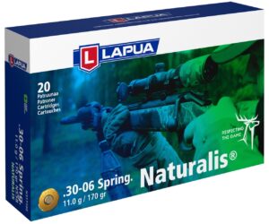 Патрон для нарезного оружия LAPUA (.30-06 Sprg.) NATURALIS LR (N518)(170grs)(11,02г.)