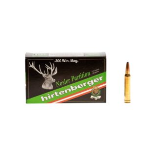 Патрон для нарезного оружия HIRTENBERGER (.300 Win.Mag) Nosler Partition (11,6г.)