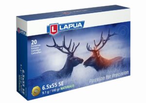 Патрон для нарезного оружия LAPUA (6,5×55 SE) NATURALIS (N563)(140grs)(9,07г.)