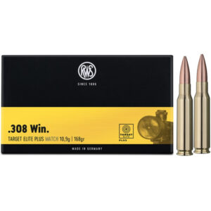 Патрон для нарезного оружия RWS (.308 Win.) Target Elite Plus (168grs)(10,9г)