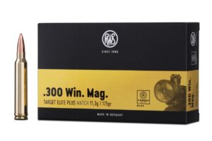 Патрон для нарезного оружия RWS (.300 Win.Mag.) Target Elite Plus (175grs)(11,3г)
