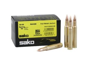 Патрон для нарезного оружия SAKO (.30-06 Sprg.) SPEEDHEAD RANGE (FMJ-120A)(123grs)(7,97г.)
