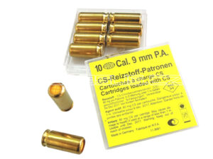 Патрон для газового оружия WADIE — CS (9мм P.A.)