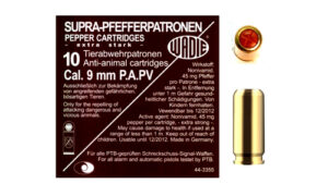 Патрон для газового оружия WADIE — PV SUPRA (9мм P.A.)