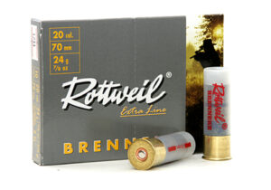 Патрон для гладкоствольного оружия ROTTWEIL-Brenneke Slug (пуля)(20/70)(24г)