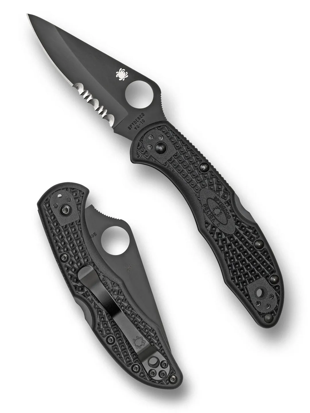Складной нож SPYDERCO Мод. DELICA 4 LW BB — изображение 2