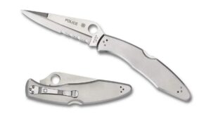 Складной нож SPYDERCO Мод. POLICE SS