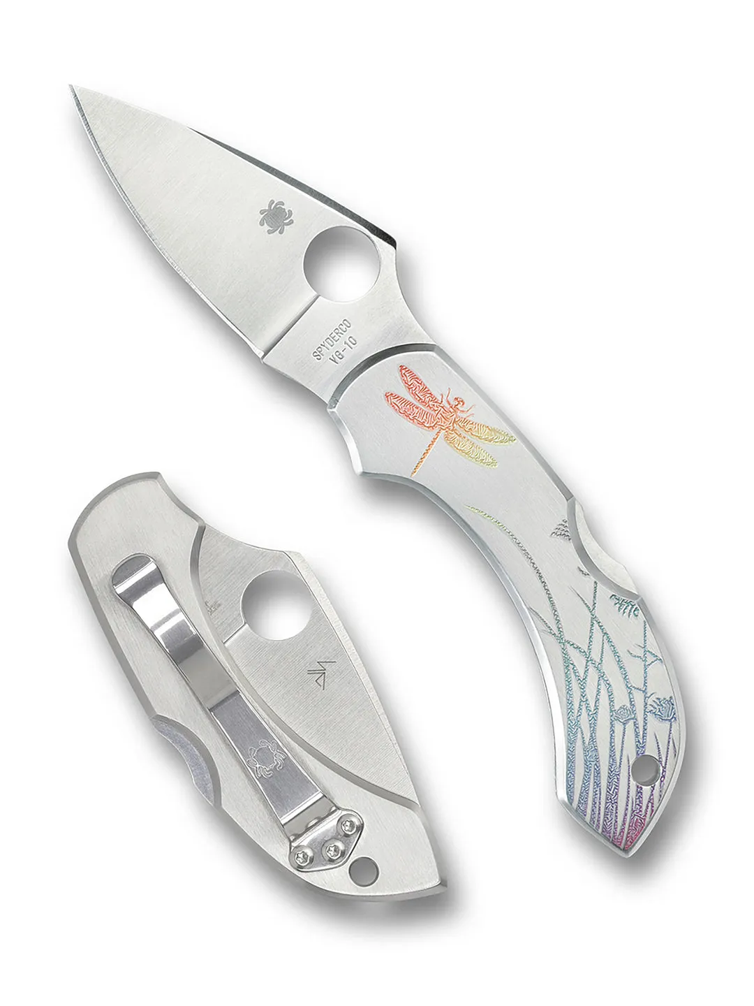 Складной нож SPYDERCO Мод. DRAGONFLY SS TATTOO — изображение 2