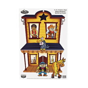 Мишени (бумажные) BIRCHWOOD Мод. SALOON SHOOTOUT DIRTY BIRD MULTI-COLOR