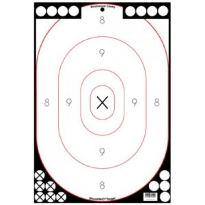 Мишени (клеящиеся) BIRCHWOOD Мод. B/W SILHOUETTE SHOOT•N•C