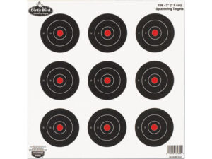 Мишени (бумажные) BIRCHWOOD Мод. RAPID FIRE 3″