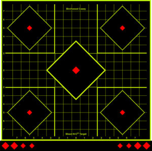 Мишени (клеящиеся) BIRCHWOOD Мод. SIGHT-IN 17.75 SHOOT•N•C