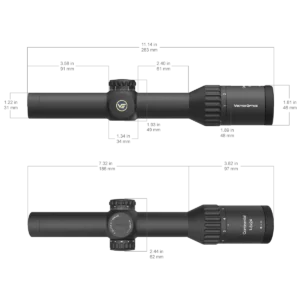 Оптический прицел VECTOR OPTICS Мод. CONTINENTAL TACTICAL 1-6x24i SFP