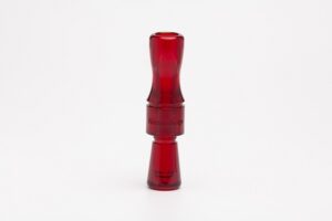 H060 Утиный манок «Профессор» конус 2-яз чёрно-рубиновый полик.-акрил