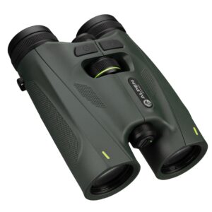 Бинокль ALPEN OPTICS Мод. CHISOS 10X42 LRF BaK-4 ROOF PRISM (с дальномером: до 2.743м)