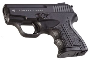 Газовый пистолет ZORAKI Мод. M807-T BLACK (к.-бр: 8мм P.A.)(7-зарядн.)