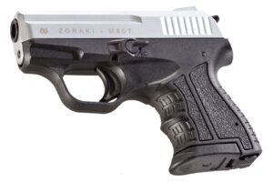 Газовый пистолет ZORAKI Мод. M807-T MATTE CHROME (к.-бр: 8мм P.A.)(7-зарядн.)