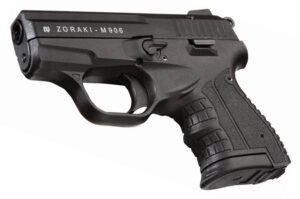 Газовый пистолет ZORAKI Мод. M906 BLACK (к.-бр: 9мм P.A.)(6-зарядн.)