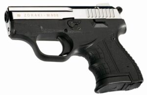 Газовый пистолет ZORAKI Мод. M906 SHINY CHROME (к.-бр: 9мм P.A.)(6-зарядн.)