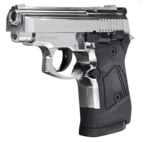 Газовый пистолет ZORAKI Мод. 914 SHINY CHROME (к.-бр: 9мм P.A.)(14-зарядн.)