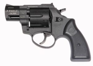 Газовый револьвер ZORAKI Мод. R2-2-T BLACK (к.-бр: 9мм)(6-зарядн.)