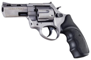 Газовый револьвер ZORAKI Мод. R2-3-T MATTE CHROME (к.-бр: 9мм)(6-зарядн.)
