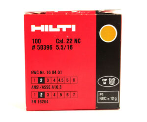 Патроны HILTI (5,5×16) Мод. EXTRA LOW (коричневая маркировка)(100шт.)