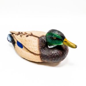 Утка подсадная резиновая самонадувная (селезень)