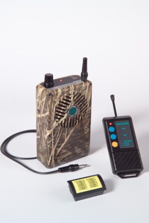 Электронный манок LOCKVOGEL (модульный) Мод. MEMORYFLASH MP3 HD 12F с встроенным динамиком, пульт дистанц. управления