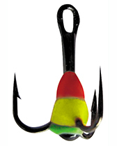 Тройник LUCKY JOHN с каплей RYG №10