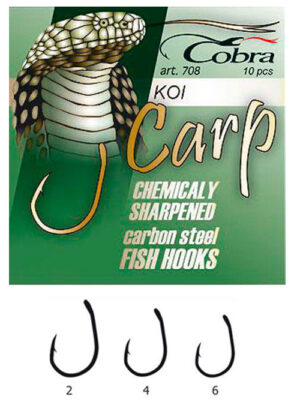 Крючки COBRA Мод. CARP KOI NSB