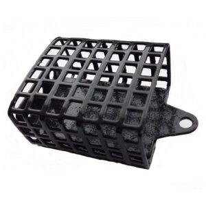 Кормушка ПРЯМОУГОЛЬНАЯ стальная с дном