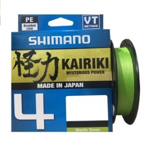 Шнур SHIMANO KAIRIKI 4 MANTIS GREEN