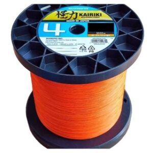 Шнур SHIMANO KAIRIKI 4 HI-VIS ORANGE