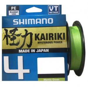 Шнур SHIMANO KAIRIKI 4 MANTIS GREEN