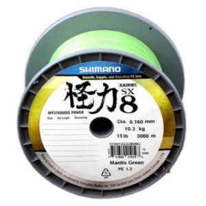 Шнур SHIMANO KAIRIKI 8 MANTIS GREEN