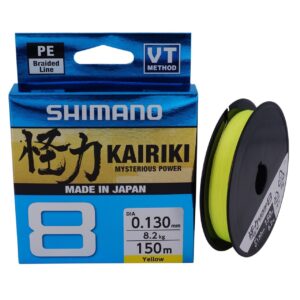 Шнур SHIMANO KAIRIKI 8 YELLOW